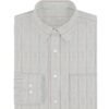 White and pink striped shirt
