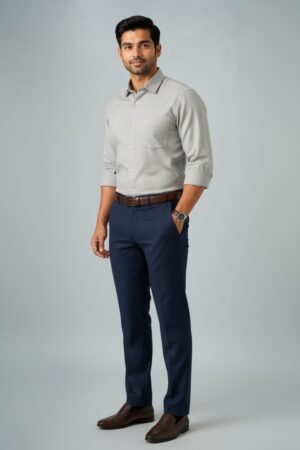 Beige Premium Oxford Cotton Shirt